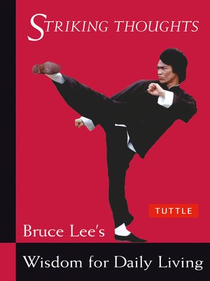 cover image of Bruce Lee Striking Thoughts